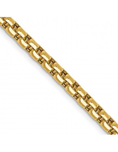 14KT Yellow Gold 24-inch 3.6MM Box Chain Toutes les collections ici