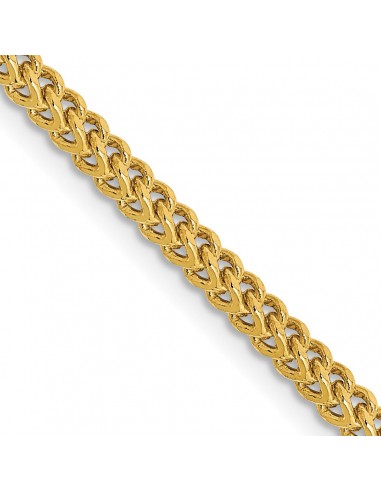 14KT Yellow Gold 18-inch 2.2MM Franco Chain Jusqu'à 80% De Réduction