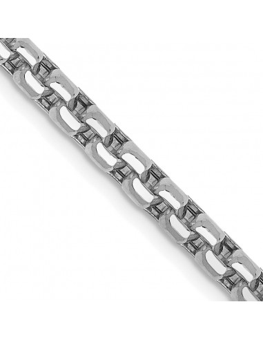 14KT White Gold 20-inch 3.6MM Box Chain acheter en ligne