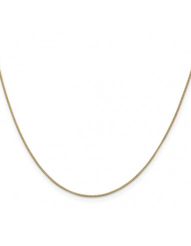 14KT Yellow Gold 26-inch 0.7MM Box Chain Venez découvrir notre 