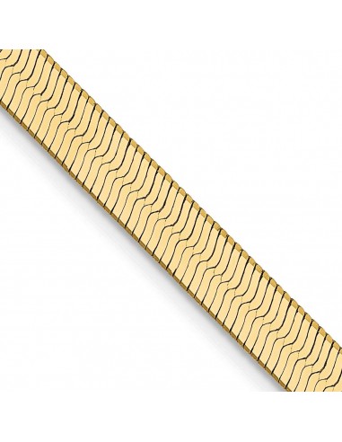 14KT Yellow Gold 16-inch 4MM Lobster Clasp Herringbone Chain online