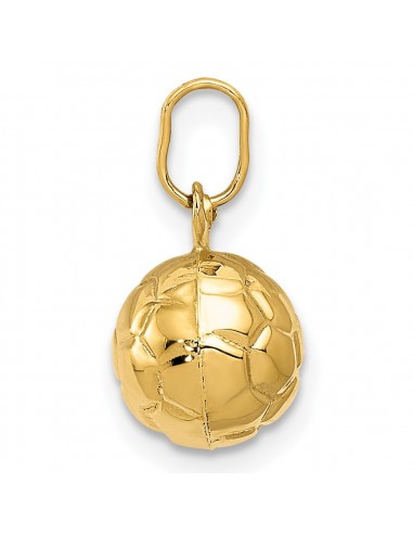 14k 3-D Soccer Ball Charm JUSQU'A -70%! 