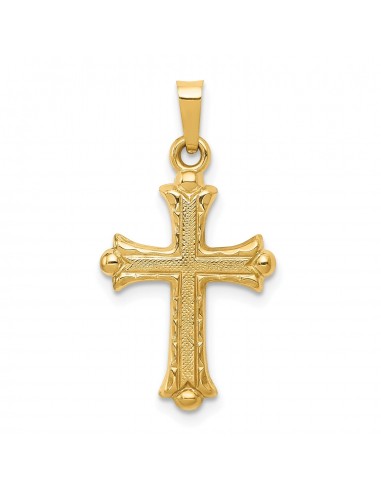 14KT Yellow Gold 28X15MM Cross Pendant-Chain Not Included online