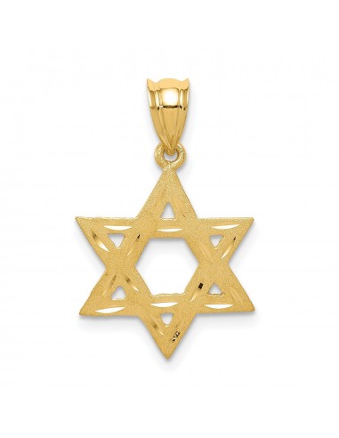 14KT Yellow Gold 24X16MM Star Of David Pendant. Chain Not Included vous aussi creer 