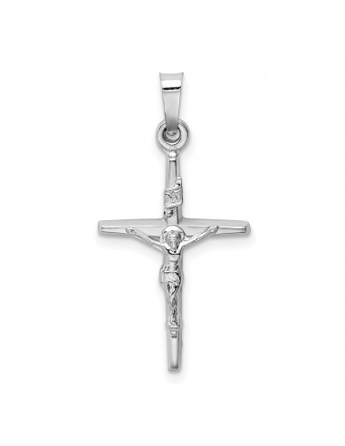 14KT White Gold 30X15MM Crucifix Cross Pendant. Chain Not Included du meilleur 