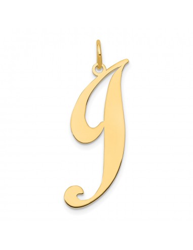 14KT Yellow Gold Initial Pendant-Chain Not Included Initial J offre 