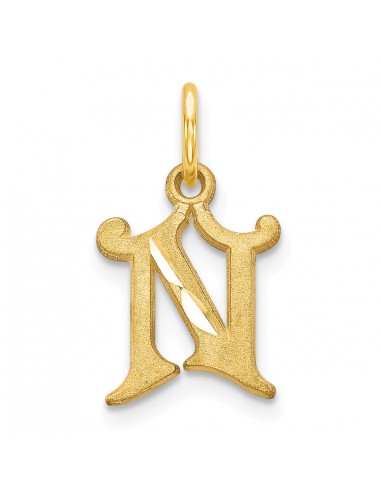 14k Initial N Charm Comment ça marche